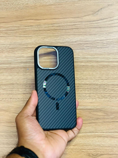 Magnetic Ultra Slim Carbon Fiber Case