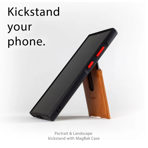 MagBak Leather Wallet | MagSafe Compatible